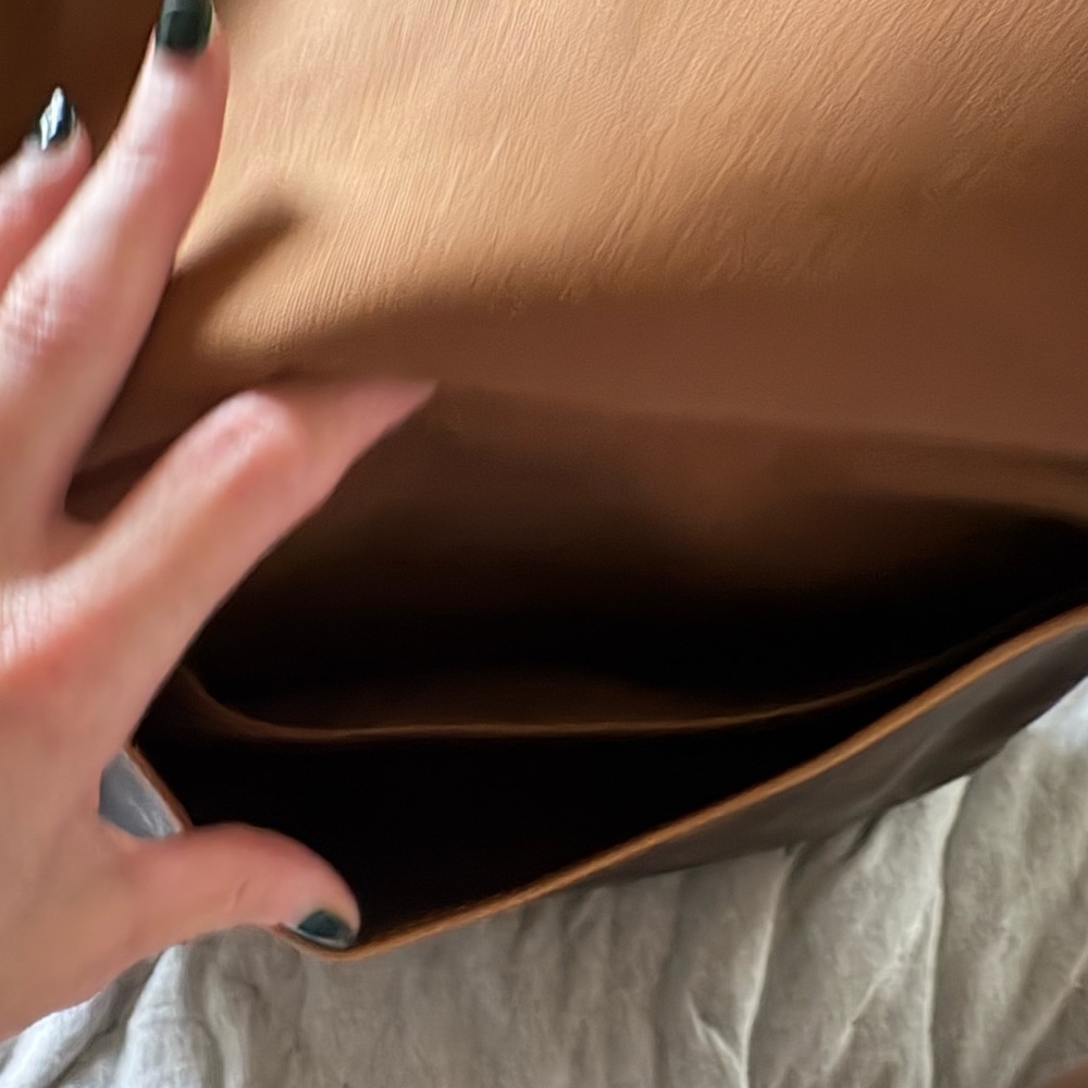 Louis Vuitton Brown and Tan Monogram Messenger Bag - Picture 6 of 11